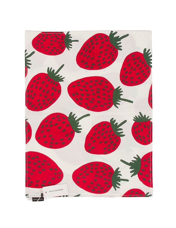 MARIMEKKO Mansikka tabletit, 31x42 cm, 2 kpl