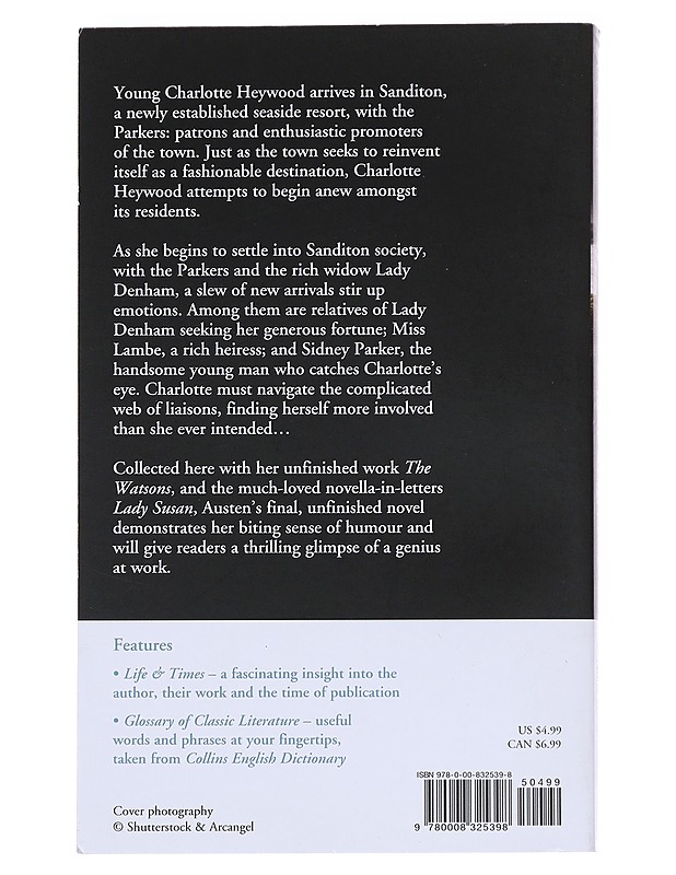 Sanditon & other stories - Jane Austen - Historiakirjat - 10105532833 - 1