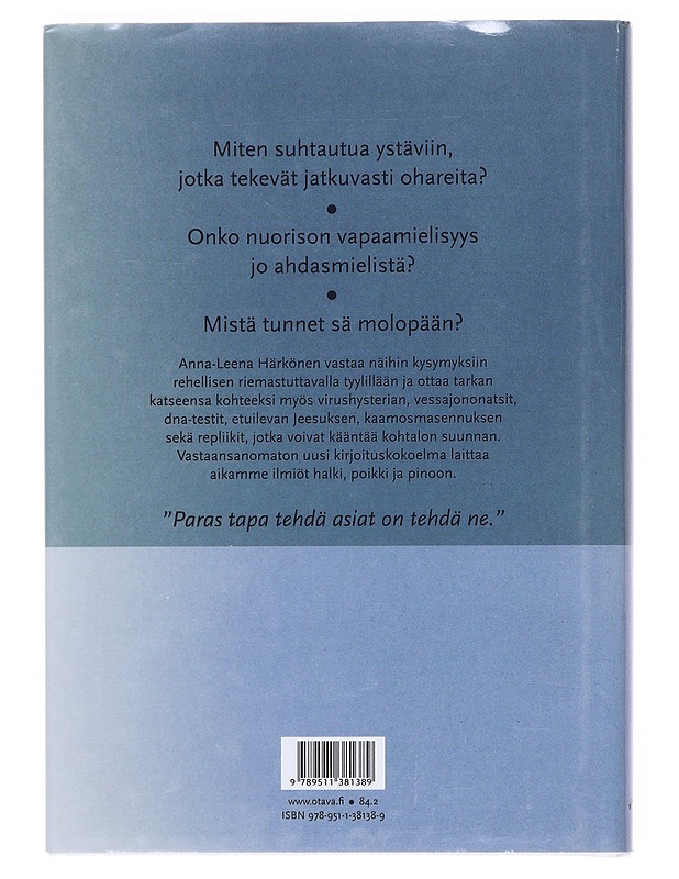 Olis niin kiva ja muita kirjoituksia - Anna-Leena Härkönen - Romaanit ja novellit - 10105532842 - 1