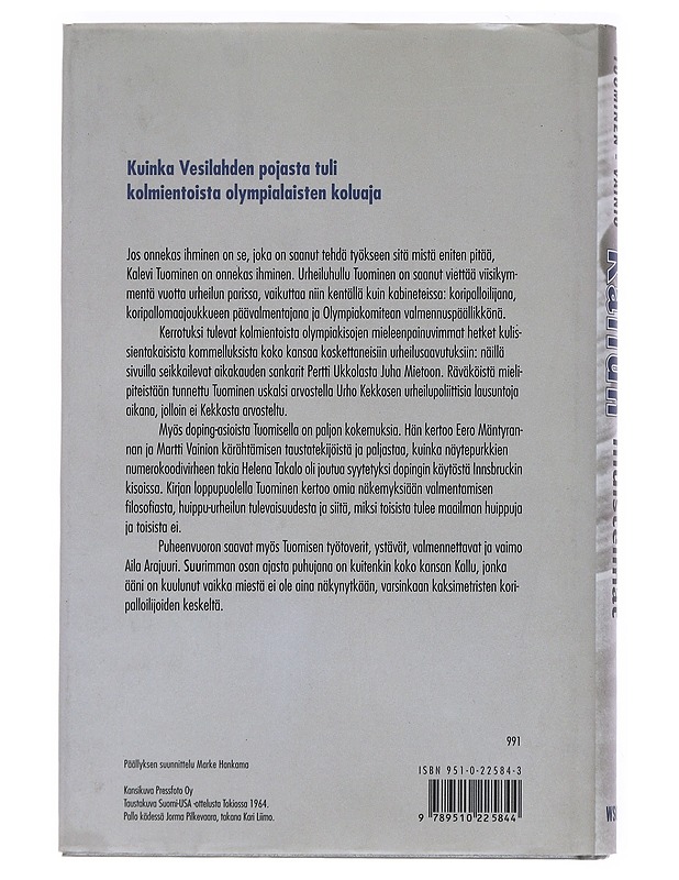 Kallun muistelmat - Tuominen, Kalevi - Elämäkerrat ja muistelmat - 10105532860 - 1