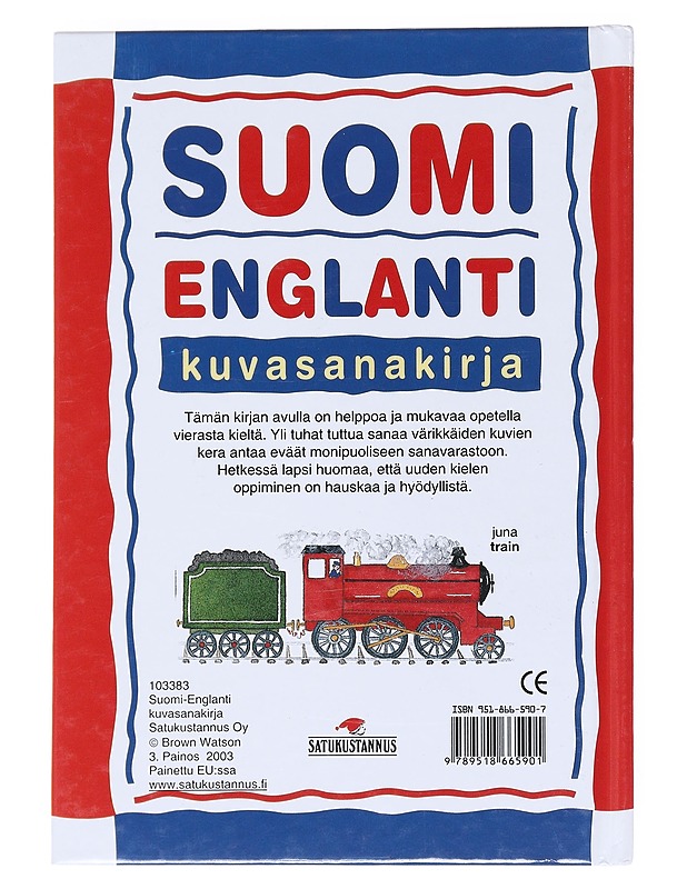 Suomi-englanti kuvasanakirja - Judy Hensman - Tietokirjat ja oppaat - 10105532861 - 1