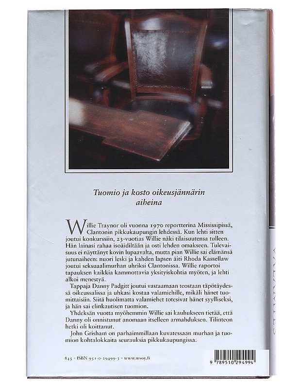 Viimeinen valamies - Grisham, John - Jännitys ja dekkarit - 10105532874 - 1