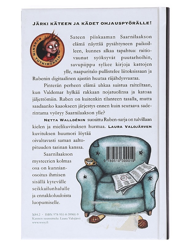 Ruben ja ratikkaralli - Walldén, Netta - Nuorten kirjat - 10105532876 - 1