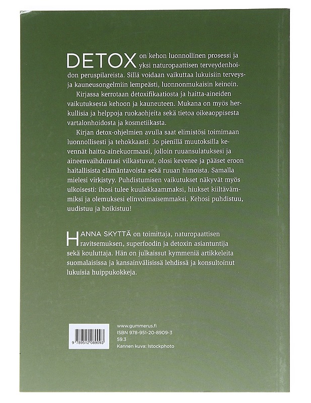 Detox - Hanna Skyttä - Tietokirjat ja oppaat - 10105532886 - 1