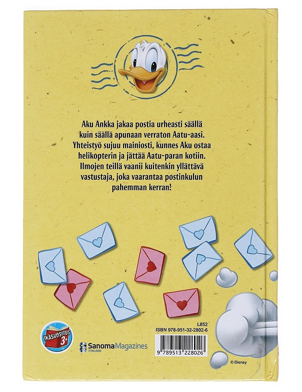 Aku Ankka postinkantajana - Kärkkäinen, Katja - Lastenkirjat - 10105532896 - 1