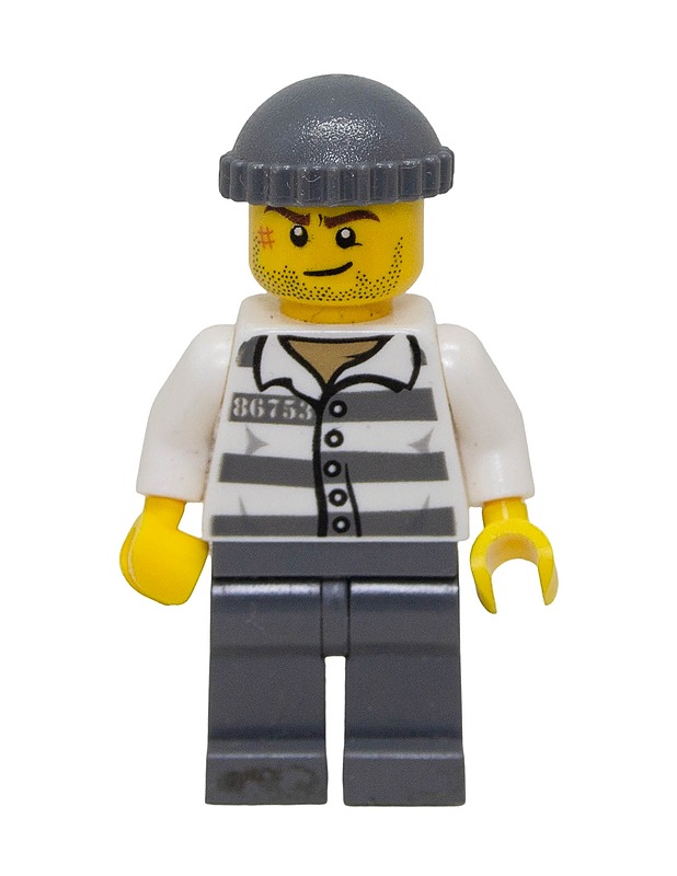 LEGO City Jail Prisoner 86753 minifiguuri