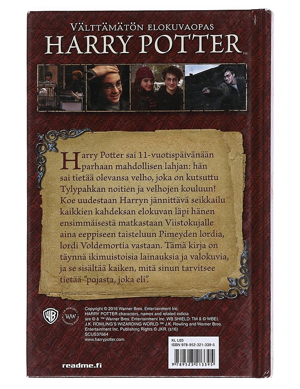 Harry Potter : elokuvaopas - Baker, Felicity - Tietokirjat ja oppaat - 10105532904 - 1