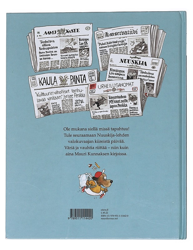 Etusivun juttu : Eli kuinka sanomalehti syntyy - Kunnas, Mauri - Lastenkirjat - 10105532969 - 1