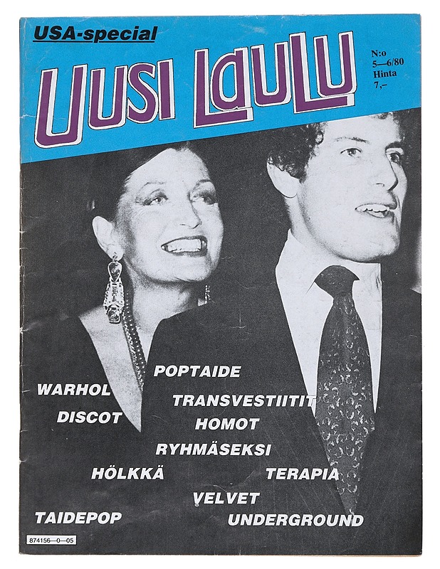 Uusi laulu No 5-6 1980 - Historiakirjat - 10105532972 - 0