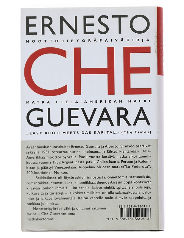 Moottoripyöräpäiväkirja - Ernesto Cheguevara - Elämäkerrat ja muistelmat - 10105533077 - 1