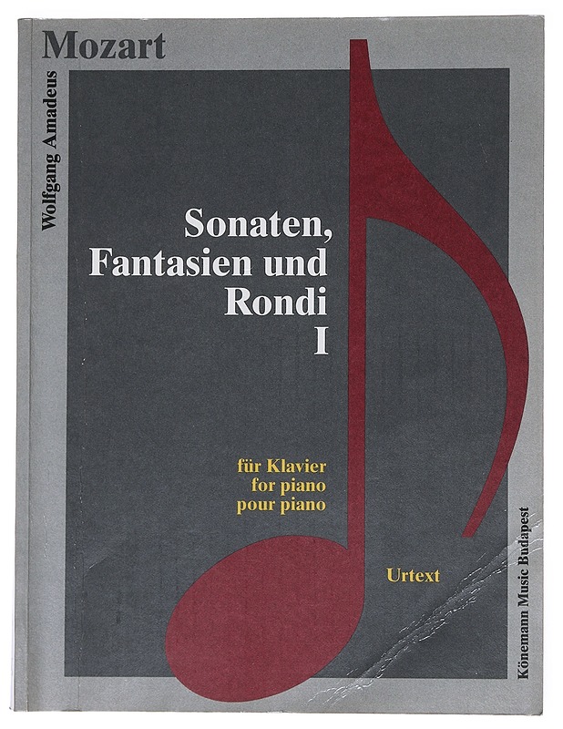 Sonatas, fantasias and rondi I : for piano - Mozart, Wolfgang Amadeus - Musiikki- ja elokuvakirjat - 10105533124 - 0