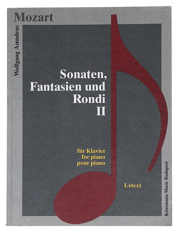 Sonatas, fantasias and rondi II : for piano - Mozart, Wolfgang Amadeus - Musiikki- ja elokuvakirjat - 10105533138 - 0