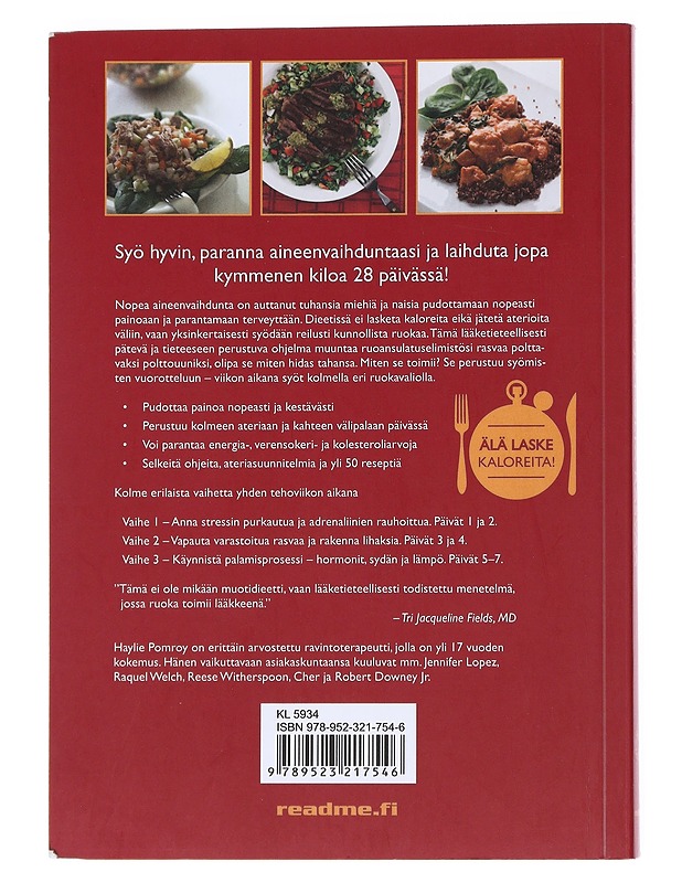 Nopea aineenvaihdunta : syö hyvin ja polta rasvaa - Pomroy, Haylie - Ruokakirjat - 10105533161 - 1