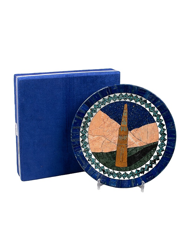 Koristeellinen mosaiikkilautanen/-koriste