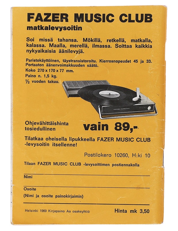 Toivelauluja 82 - Musiikki- ja elokuvakirjat - 10105533206 - 1