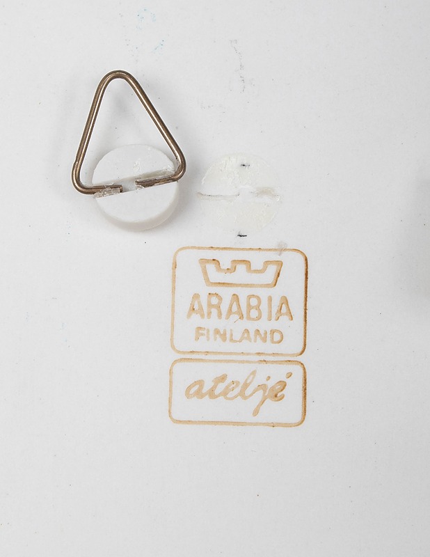 ARABIA kuusi ja Varis seinälaatta - Designsuosikit - 10105533243 - 1