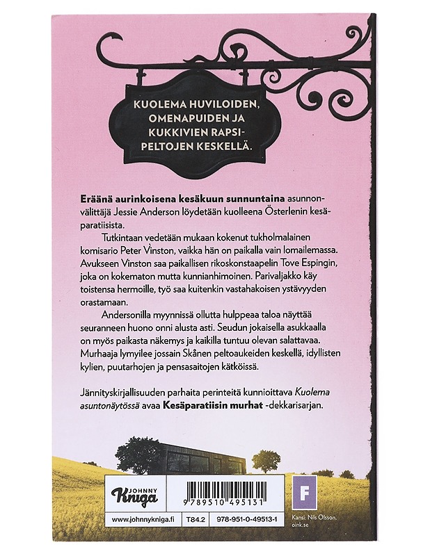 Kuolema asuntonäytössä - De la Motte, Anders - Jännitys ja dekkarit - 10105533253 - 1