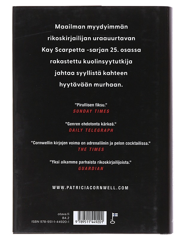 Ruumiinavaus - Cornwell, Patricia - Jännitys ja dekkarit - 10105533265 - 1