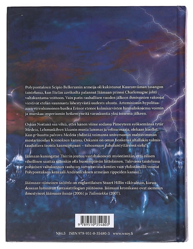 Jäämaan viimeinen taistelu - Stuart Hill - Fantasia- ja scifi - 10105533271 - 1