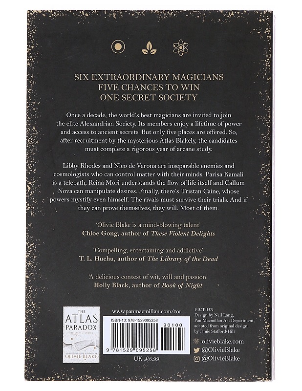 The Atlas six - Olivie Blake - Fantasia- ja scifi - 10105533281 - 1