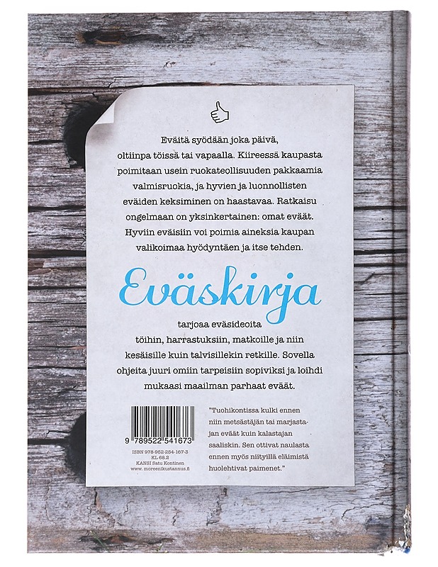 Eväskirja - Matleena Lahti - Ruokakirjat - 10105533298 - 1