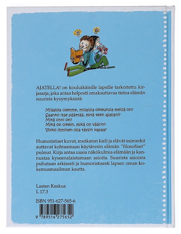 Ajatella! : Osa I ; filosofiaa tytöille ja pojille - Labbé, Brigitte - Lastenkirjat - 10105533316 - 1