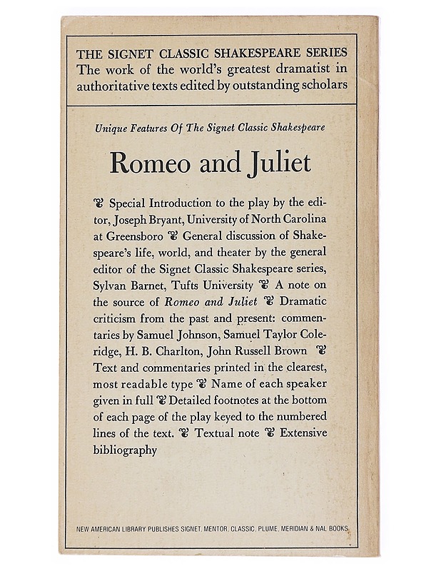 Romeo and Juliet - William Shakespeare - Romaanit ja novellit - 10105533320 - 1