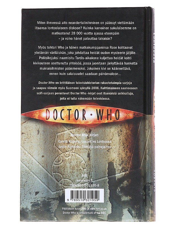 Luolamies Lontoossa - Roberts, Gareth - Fantasia- ja scifi - 10105533323 - 1