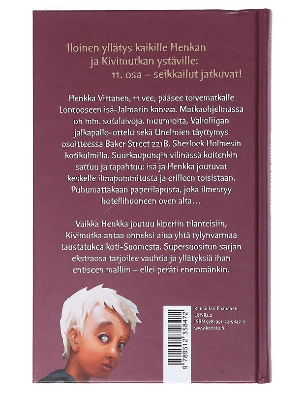 Etsivätoimisto Henkka & Kivimutka ja Sherlock Holmesin jalanjäljet - Veirto, Kalle, kirjoittaja - Lastenkirjat - 10105533342 - 1