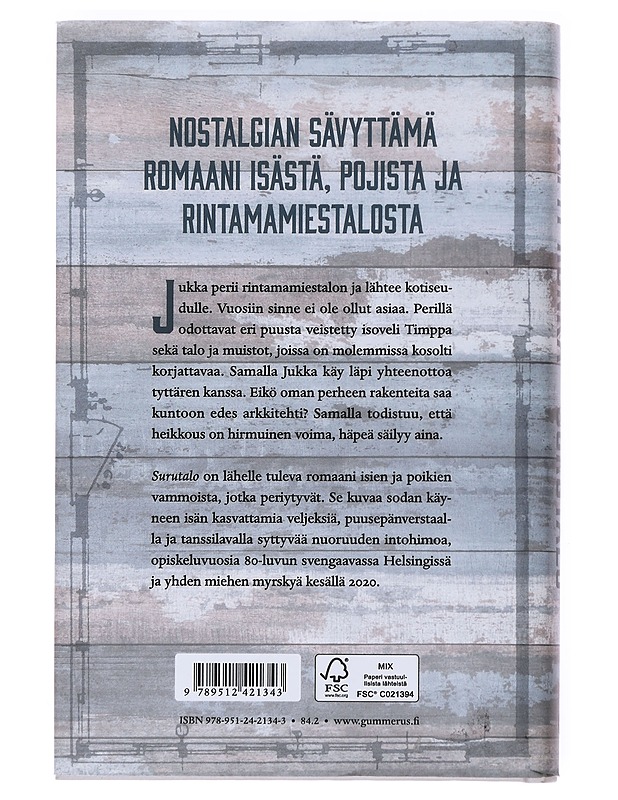 Surutalo - Matti Rönkä - Romaanit ja novellit - 10105533350 - 1