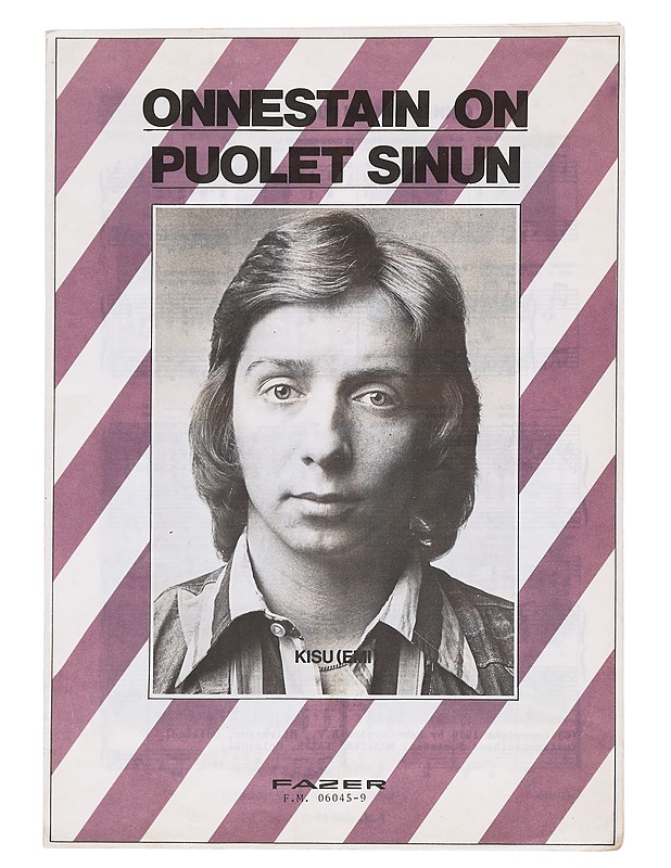 Kisu: Oneestain Puolet On Sinun - Nuotit - Musiikki- ja elokuvakirjat - 10105533360 - 0