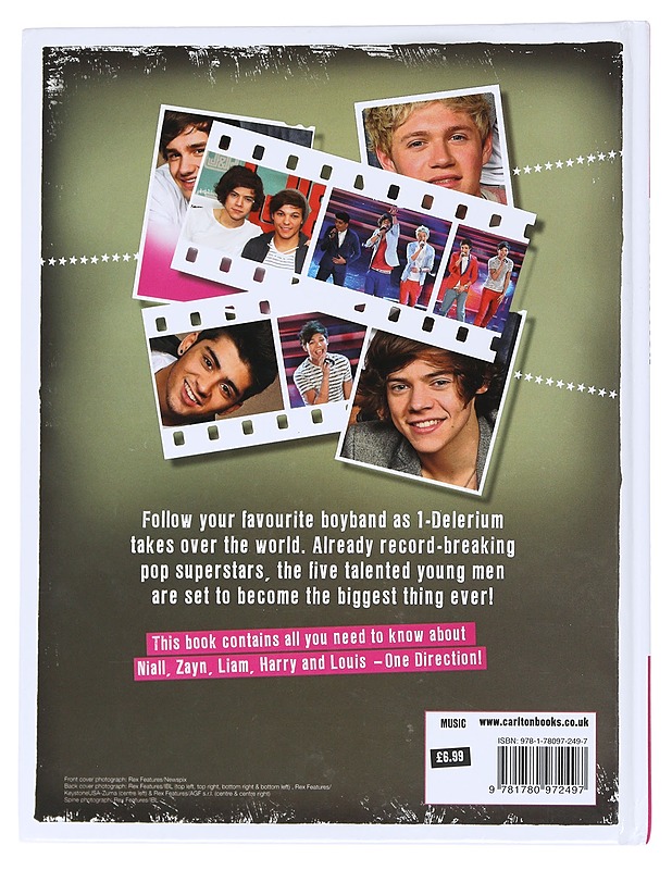 One Direction : The Ultimate Fan Book - Sarah-Louise James - Harrastekirjat - 10105533368 - 1