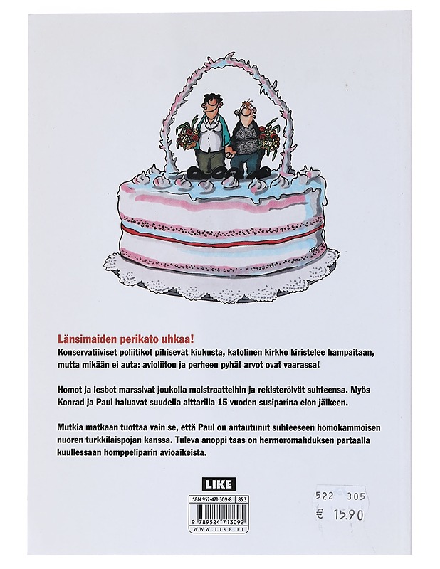 Voitte suudella sulhasta - Ralf König - Sarjakuvat - 10105533370 - 1
