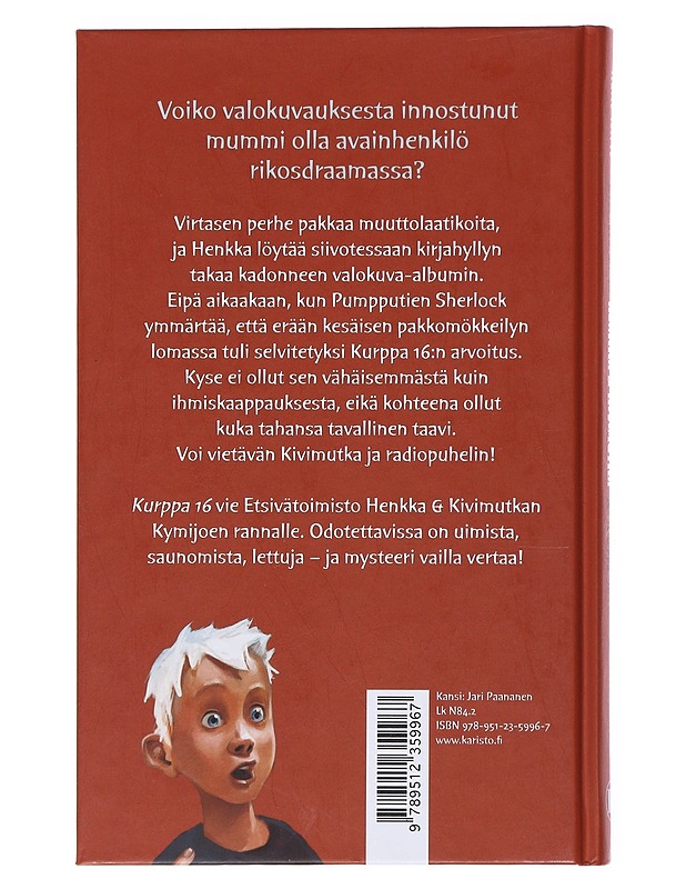 Etsivätoimisto Henkka & Kivimutka ja Kurppa 16 - Veirto, Kalle - Lastenkirjat - 10105533393 - 1