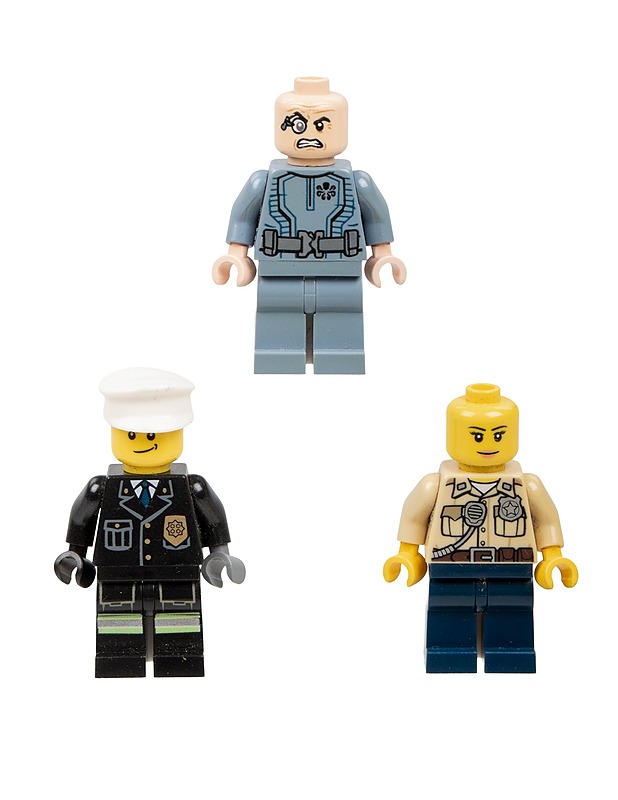 LEGO City poliiseja ja Age of Ultron Baron Von Strucker minifiguurit 3kp - Lasten lelut - 10105533398 - 0