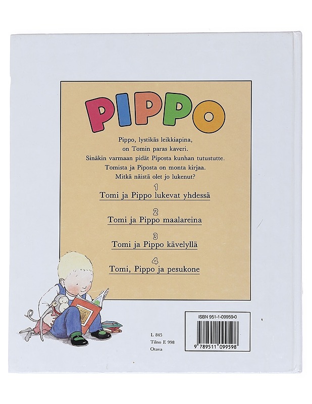 Tomi ja Pippo lukevat yhdessä - Oxenbury, Helen - Lastenkirjat - 10105533422 - 1