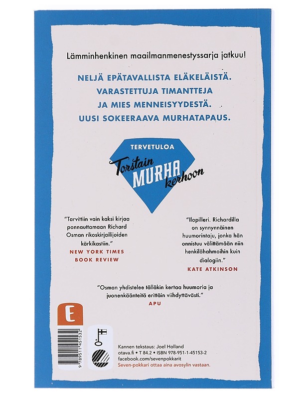 Mies joka kuoli kahdesti - Richard Osman - Jännitys ja dekkarit - 10105533453 - 1