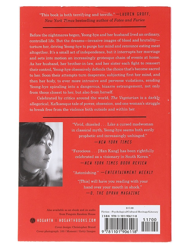 The Vegetarian - Han Kang - Romaanit ja novellit - 10105533460 - 1