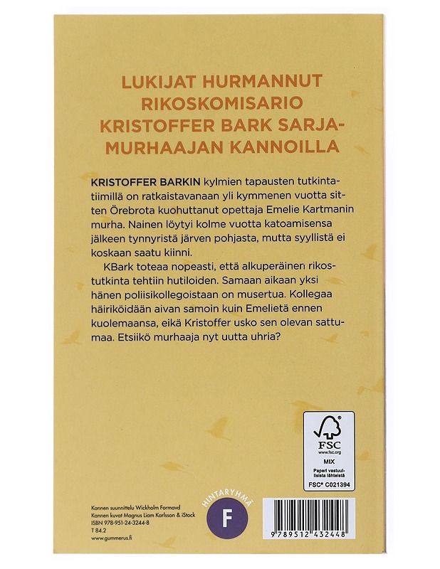 Varjo kannoillasi - Anna Jansson - Jännitys ja dekkarit - 10105533457 - 1
