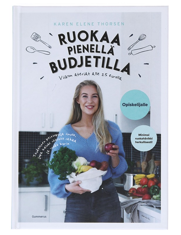 Ruokaa pienellä budjetilla : viikon ateriat alle 25 eurolla - Thorsen, Karen Elene - Kirja lahjaksi - 10105533495 - 0