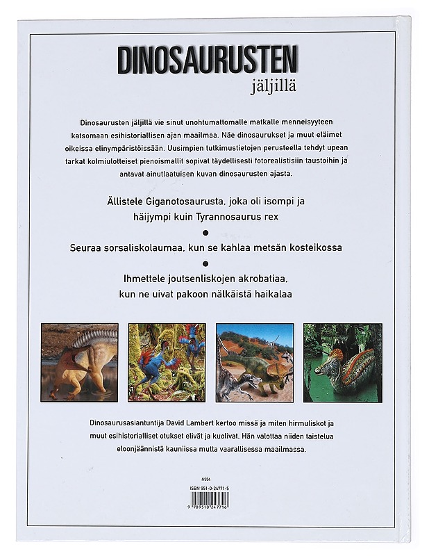 Dinosaurusten jäljillä - Lambert, David - Tietokirjat ja oppaat - 10105533499 - 1