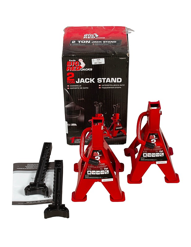 TORIN BIG RED JACKS 2 Ton Jack Stand autopukki, 2 kpl - Rakennustarvikkeet - 10105533528 - 0