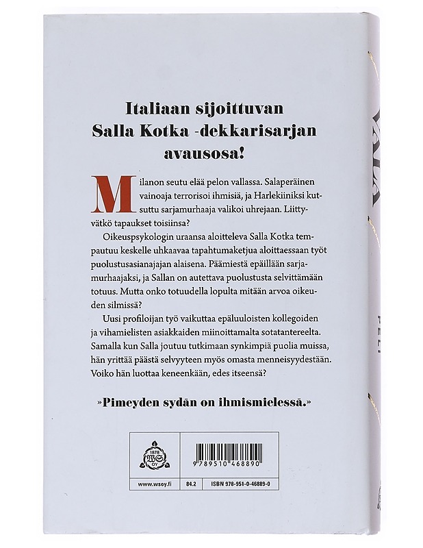 Italialainen peli - Vera Vala - Jännitys ja dekkarit - 10105533523 - 1