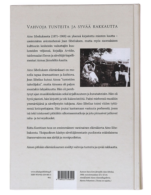 Aino Sibelius - Riitta Konttinen - Elämäkerrat ja muistelmat - 10105533524 - 1
