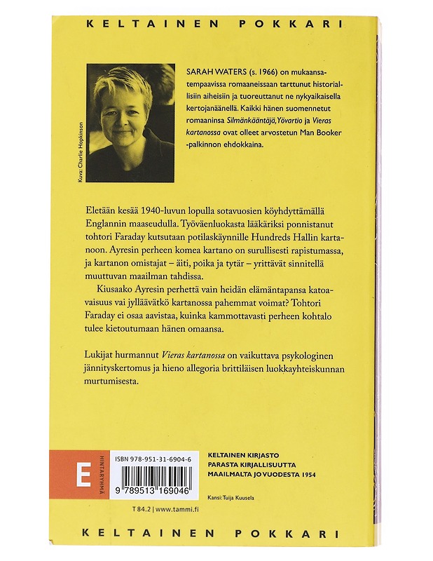 Vieras kartanossa - Waters, Sarah - Jännitys ja dekkarit - 10105533579 - 1