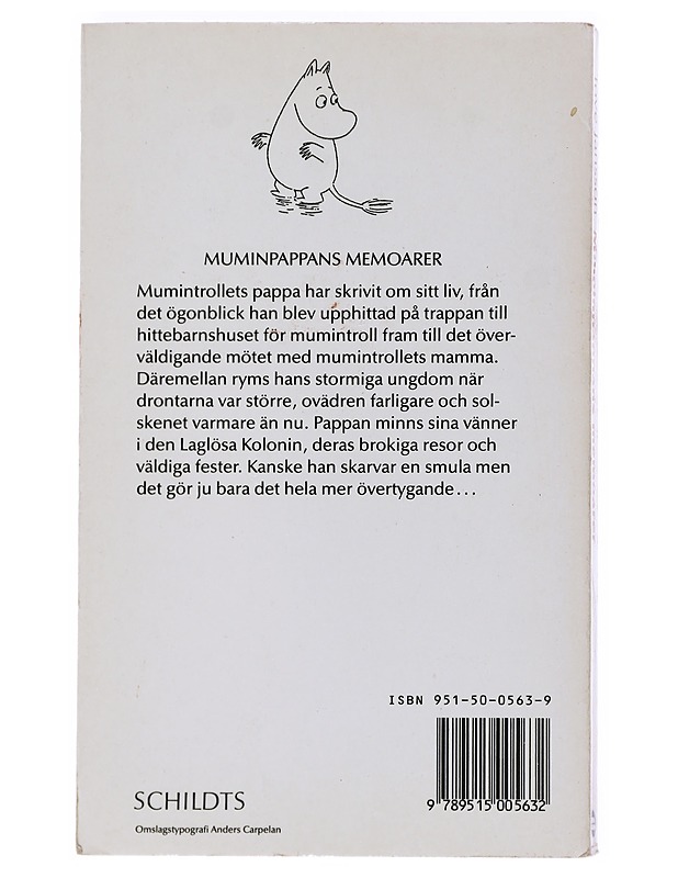 MUMINPAPPANS MEMOARER - TOVE JANSSON - Lastenkirjat - 10105533590 - 1