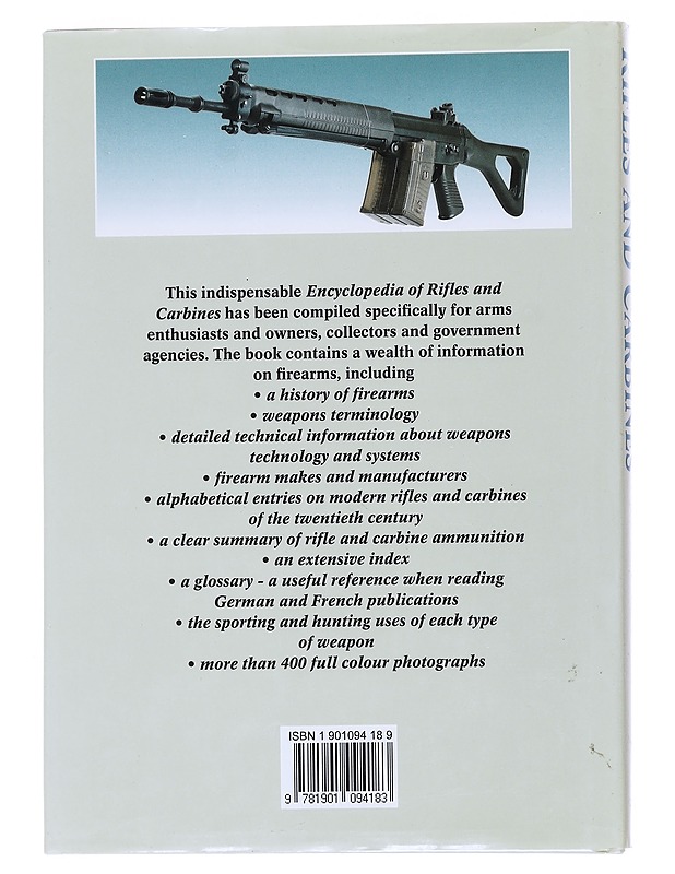 Encyclopaedia of Rifles and Carbines - A. E. Hartink - Tietokirjat ja oppaat - 10105533604 - 1