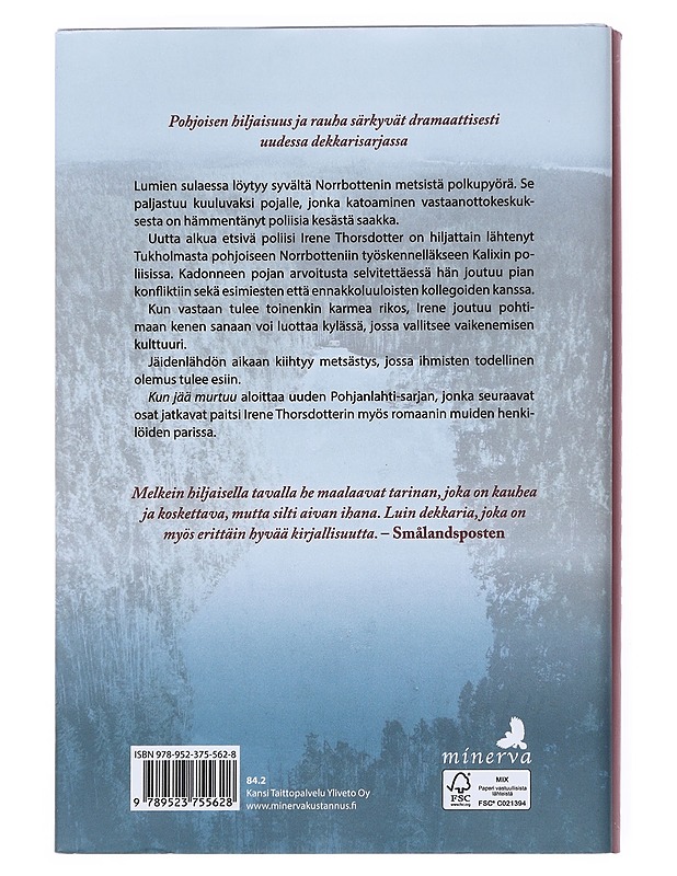 Kun jää murtuu - Lundgren, Jennie - Jännitys ja dekkarit - 10105533658 - 1