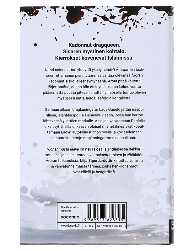 Kuolonmusta laava - Lilja Sigurðardóttir - Jännitys ja dekkarit - 10105533668 - 1