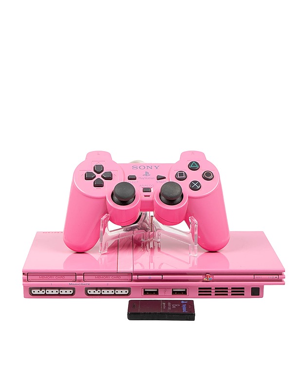 SONY Playstation 2 Pink -pelikonsoli  - Konsolit ja konsolipelit - 10105533697 - 0